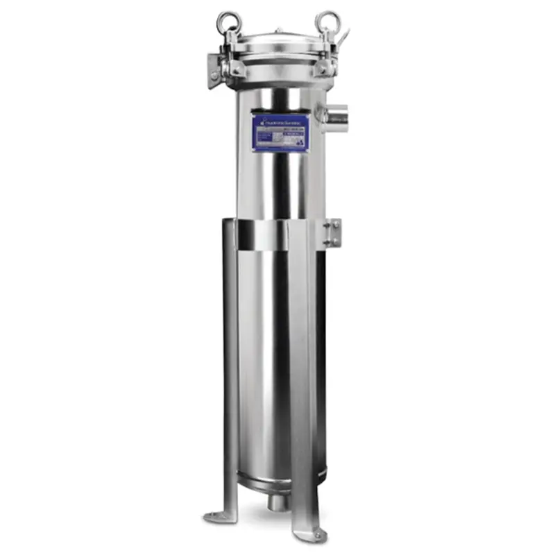 Hydroscientific Bf2-316-2Nbc Single-Bag Filter Housing – 316 Ss, Heavy-Duty Band Clamp 1