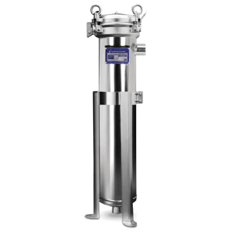 Hydroscientific Bf3-304-1Nbc Single-Bag Filter Housing – 304 Stainless Steel, Band-Clamp Mount 1