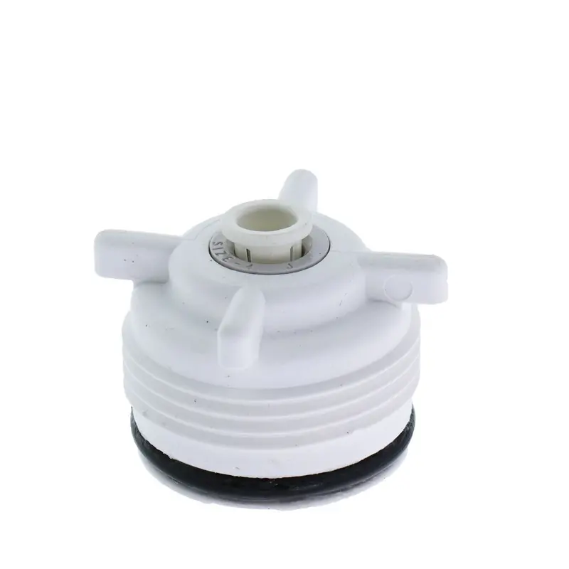 Hydrotech 40600001 White Flow Control Cap Assembly 1