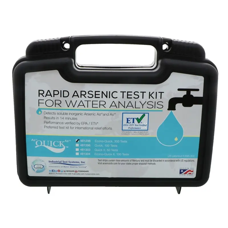 Industrial Test Systems Arsenic Econo-Quick Kit – 300 Tests (Model 481298) 1