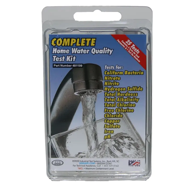 Its Comprehensive Home Water Quality Testing Kit 1