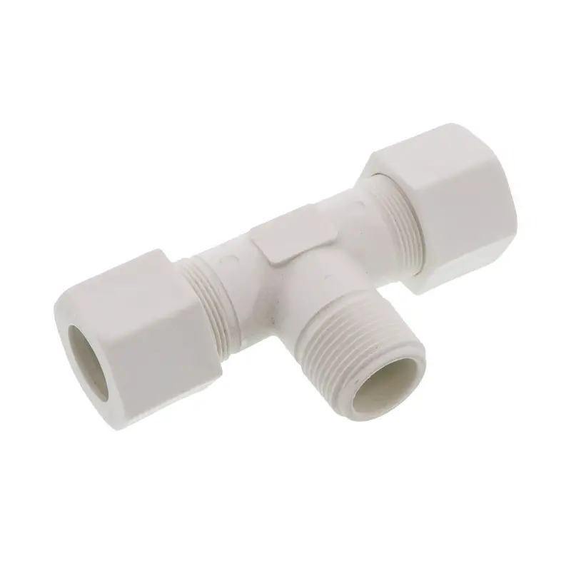Jaco 60-12-12-P-Pg Polypropylene Male Branch Tee: 3/4" Od X 3/4" Mpt 1