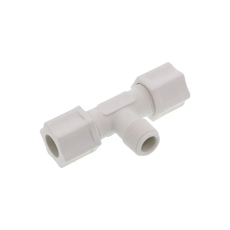 Jaco 60-8-6-P-Pg Polypropylene Male Branch Tee: 1/2" Od X 3/8" Mpt 1