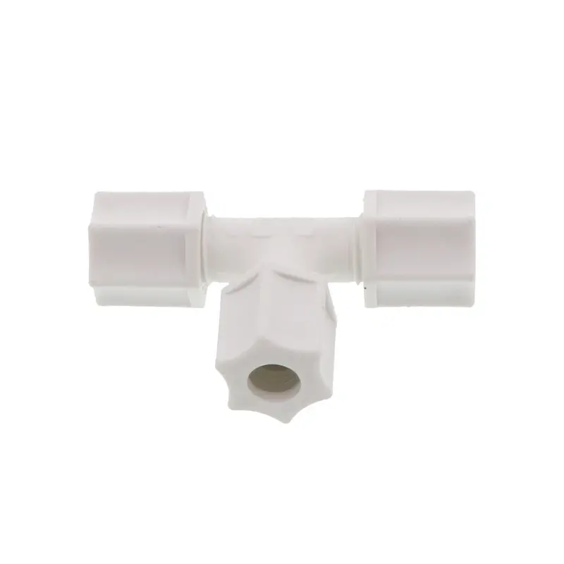 Jaco 70-5-P-Pg Polypropylene Union Tee: 5/16" Od X 5/16" Od X 5/16" Od 1