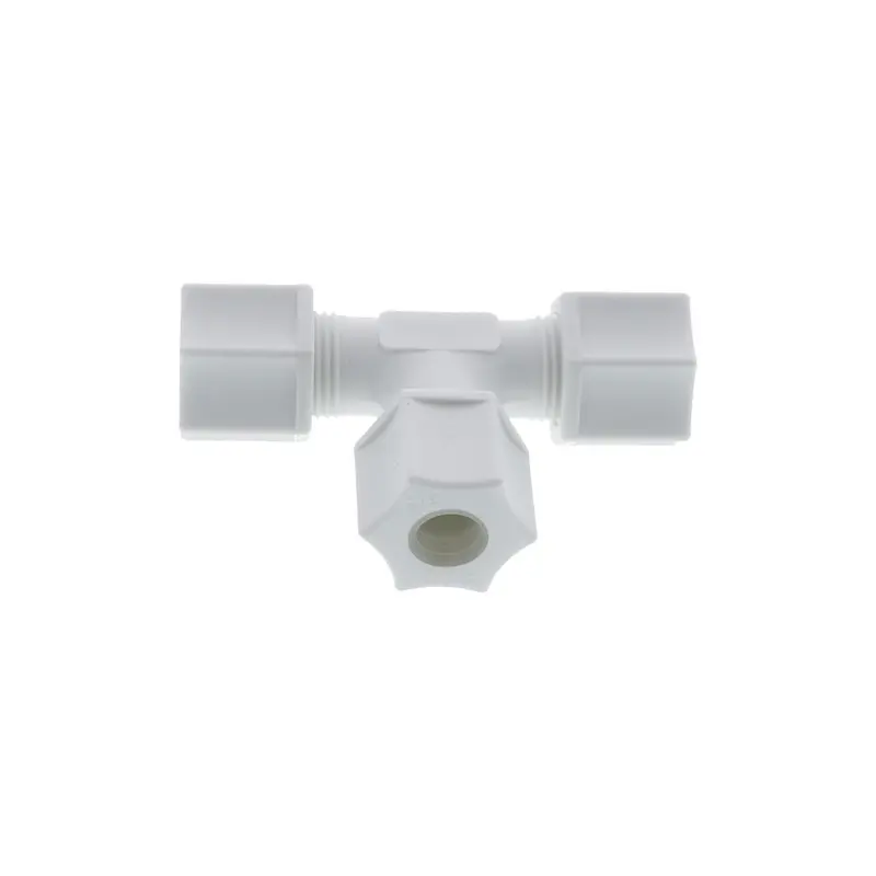 Jaco 70-6-P-Pg Polypropylene Union Tee: 3/8" Od X 3/8" Od X 3/8" Od 1