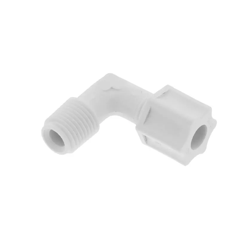 Jaco Polypropylene Male Elbow Fitting – 5/16 Inch Od To 1/4 Inch Mpt 1