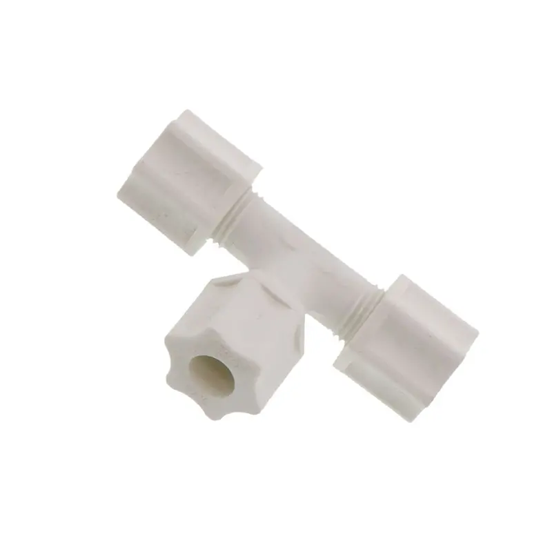 Jaco Polypropylene Union Tee – Triple 5/16" Od Tubing Connection 1