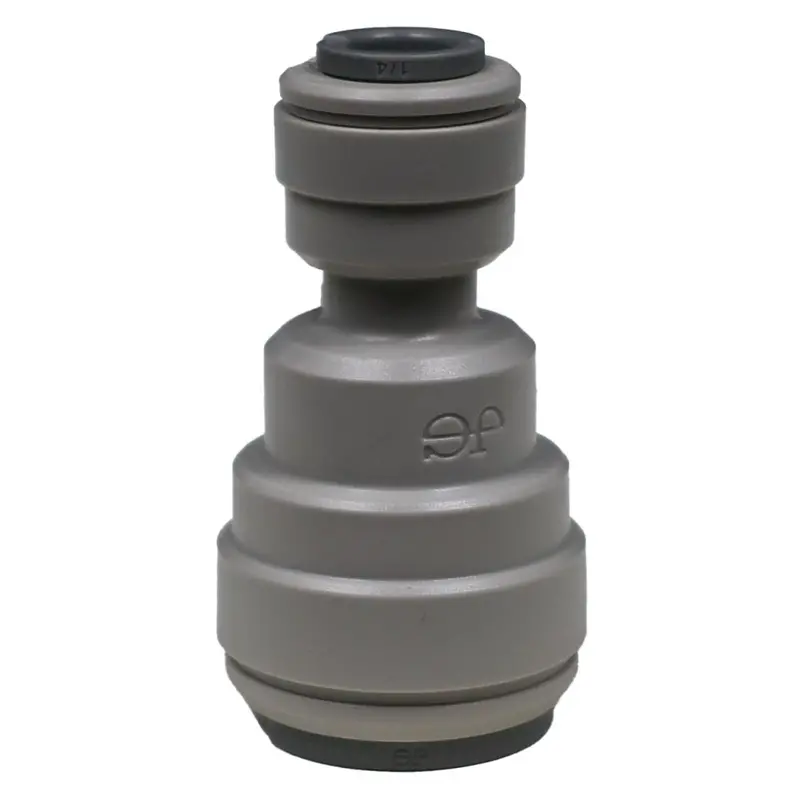 John Guest 1/2" To 1/4" Reducing Push-To-Connect Union Fitting 1