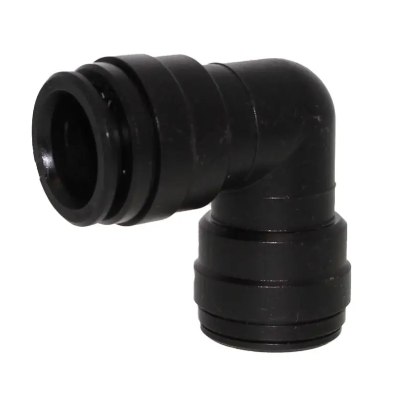 John Guest 22Mm Black Acetal Union Elbow Fitting 1