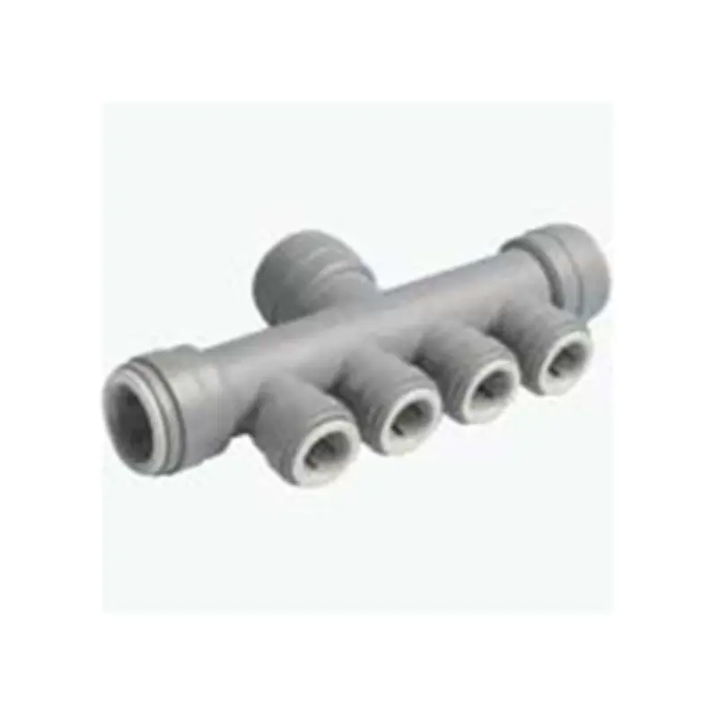 John Guest 4-Port Brass Manifold Rail (22Mm X 15Mm) 1
