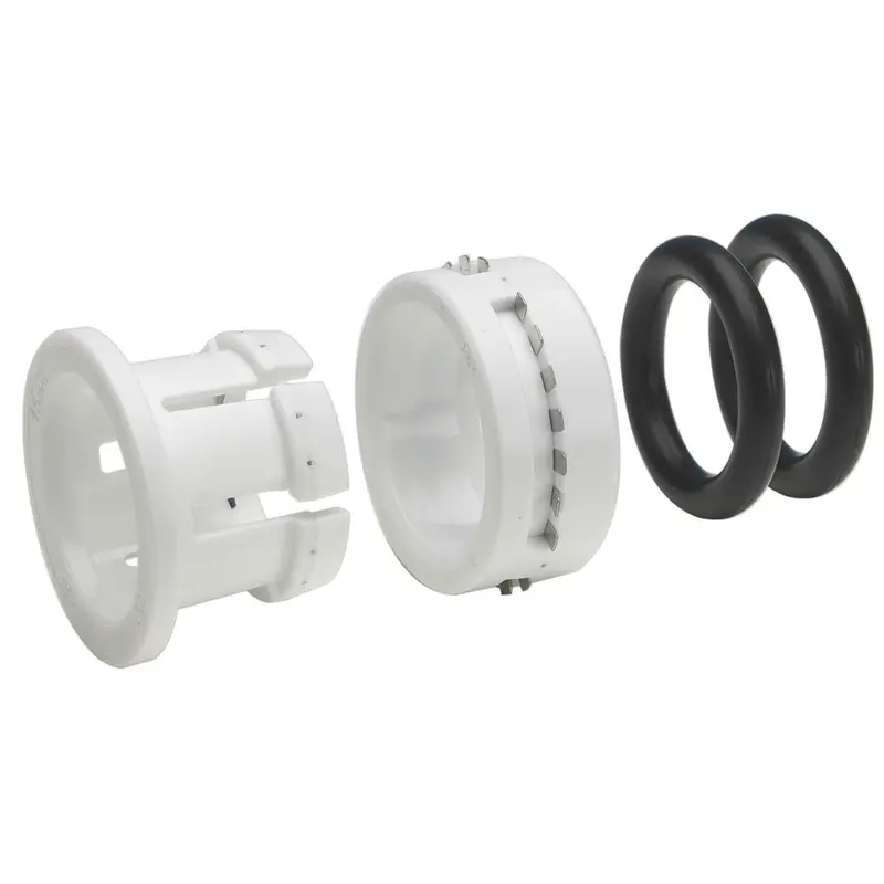 John Guest 5/16" Plastic Half Cartridge With Dual Nitrile O-Rings – White 1