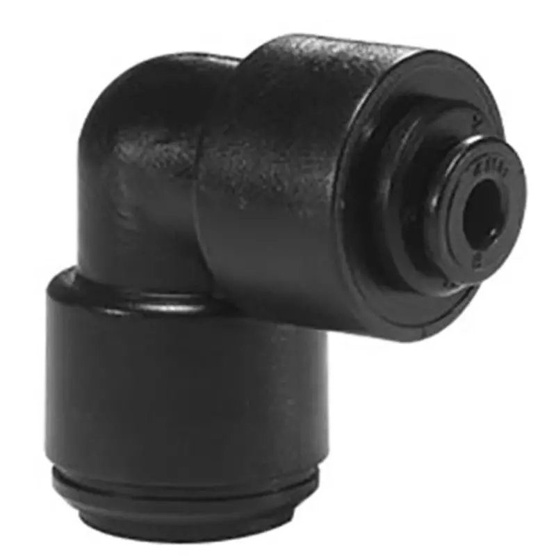 John Guest 8Mm X 6Mm Black Acetal Reducing Elbow Fitting 1