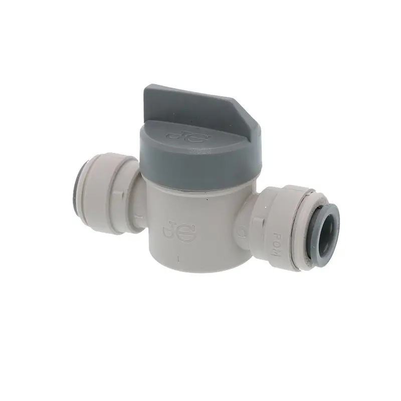 John Guest Acetal Shut-Off Valve With Short Handle – 3/8" Inlet/Outlet 1
