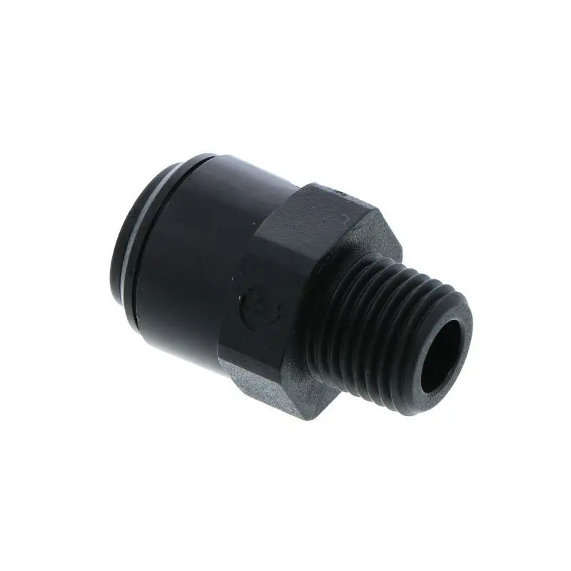 John Guest Black Acetal Male Connector: 10Mm × 1/4 Bspt 2