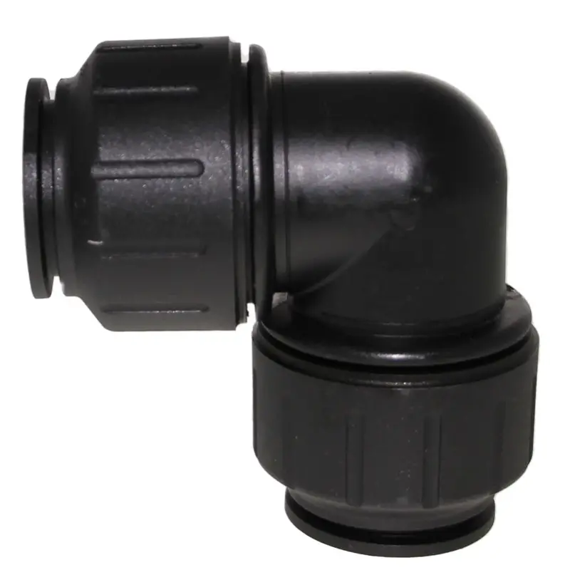 John Guest Black Union Elbow – 1" Cts 1