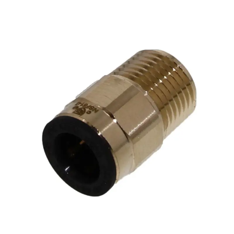 John Guest Lead-Free Brass Male Connector: 1/2-Inch Cts To 3/4-Inch Npt 1