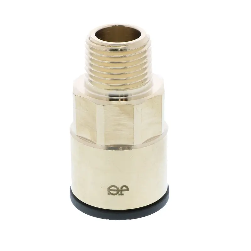 John Guest Lead-Free Brass Male Connector: 3/4-Inch Cts To 1/2-Inch Npt 1