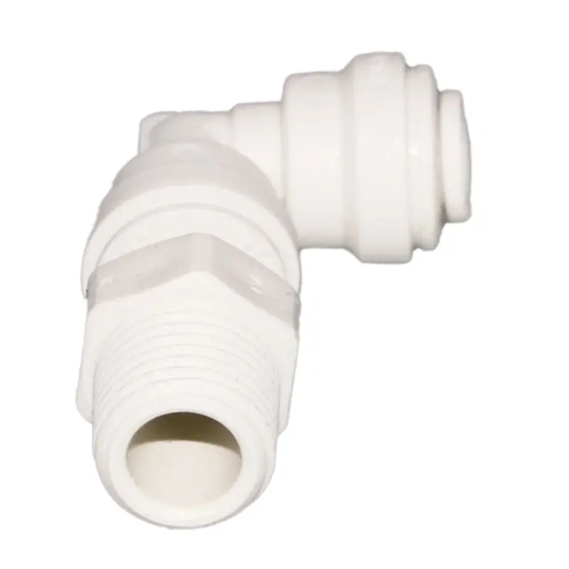 John Guest Polypropylene Swivel Elbow Fitting – 1/4" X 1/4" Nptf 3