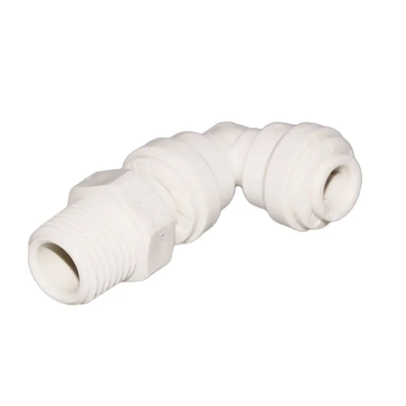 John Guest Polypropylene Swivel Elbow Fitting – 3/8" X 3/8" Nptf 1