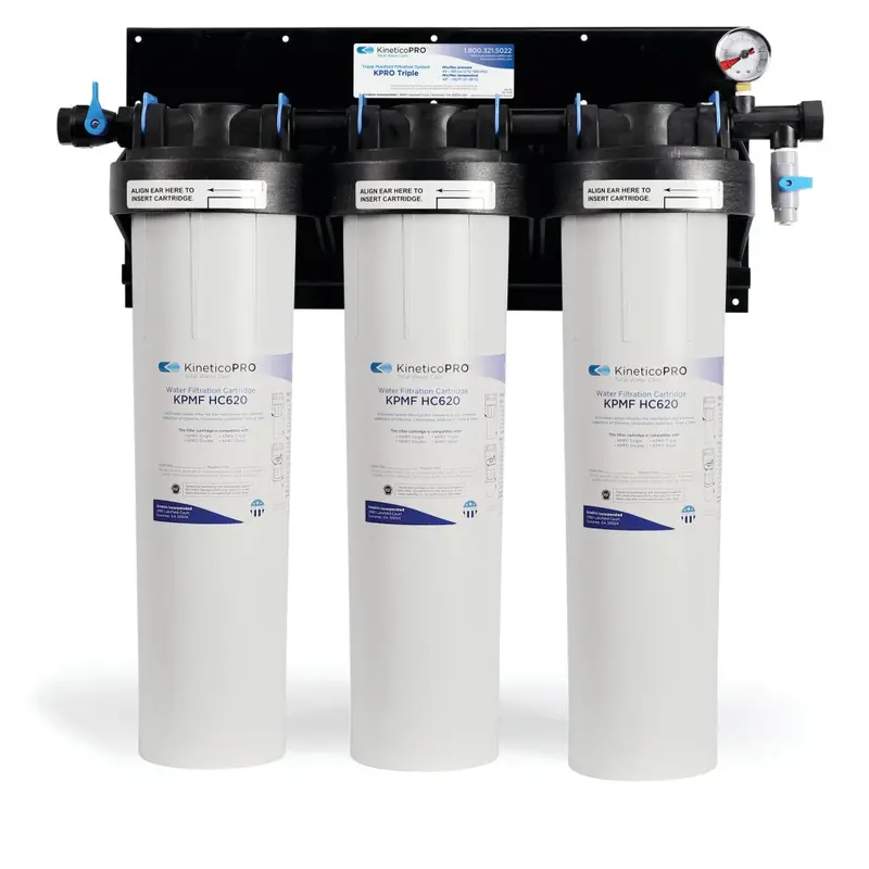 Kineticopro Hc620-3 – Triple-Cartridge 20" Hc Series Filtration System 1