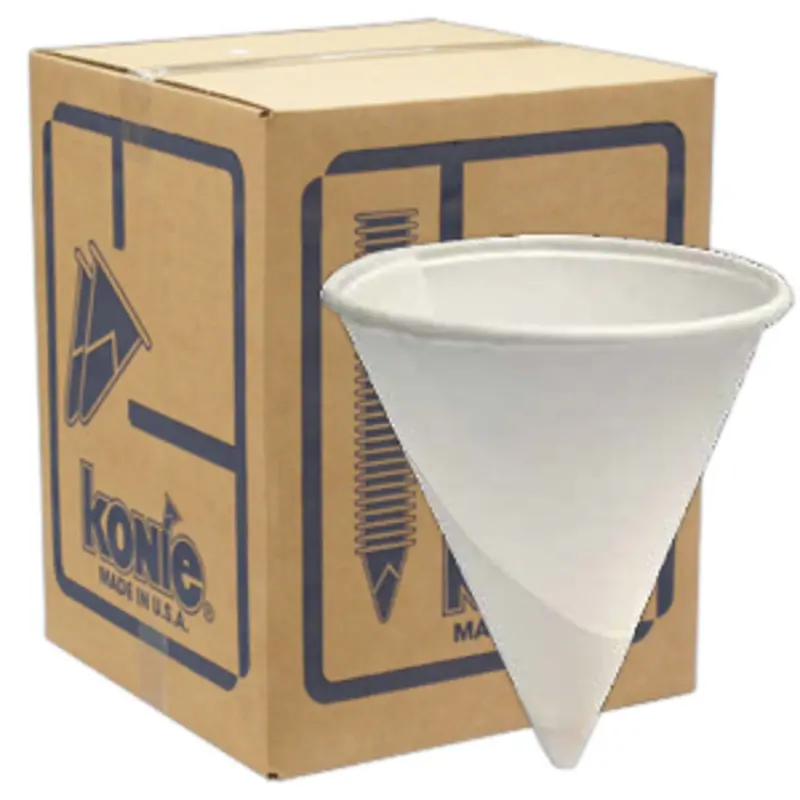 Konie 1.5 Oz Rolled-Rim Liquor Sample Cup With Bottle Cap – Case Of 5,000 1