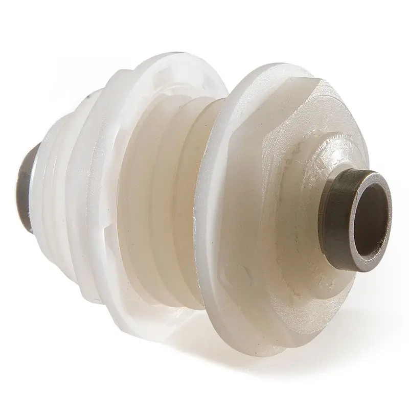 Kynar Pvdf 1/4" Bulkhead Union Fitting 1