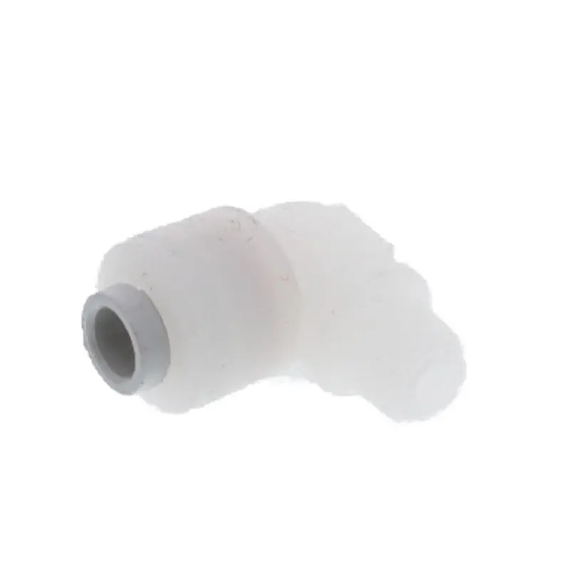 Kynar Pvdf 1/4" To 1/8" Nptf 90-Degree Male Elbow 2