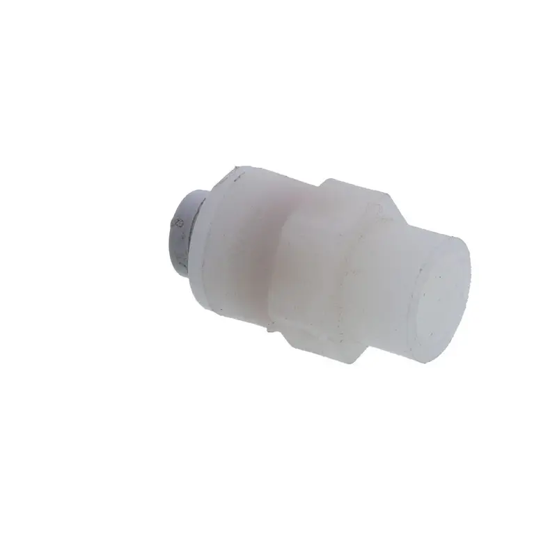 Kynar Pvdf 1/4" To 1/8" Nptf Female Pipe Connector 2