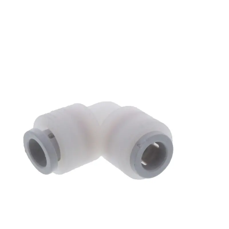 Kynar Pvdf 3/8" X 1/4" Swivel Elbow With Male Nptf Threads 2