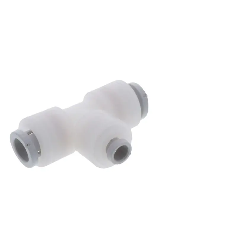 Kynar Pvdf 3/8" X 1/8" Swivel Branch Tee With Male Nptf Threads 2