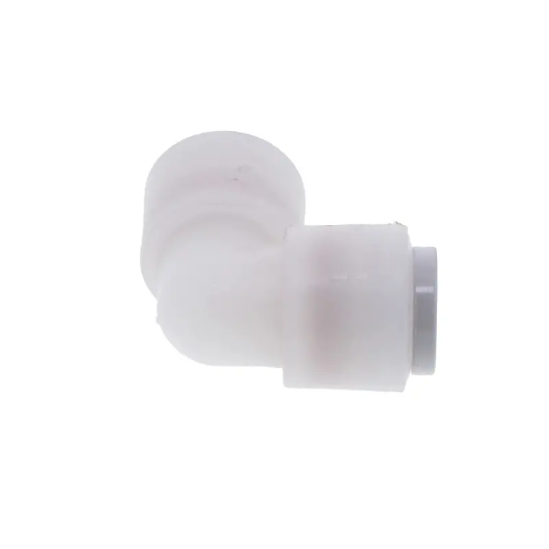 Kynar Pvdf 3/8" X 3/8" Elbow Union Fitting 2