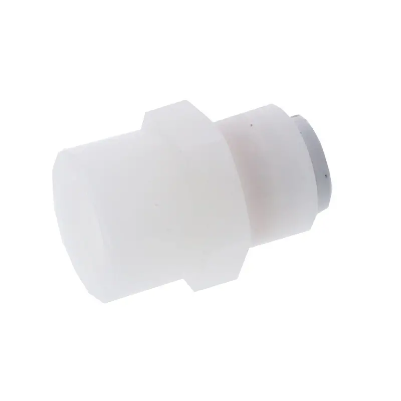 Kynar Pvdf 3/8" X 3/8" Nptf Female Threaded Connector 2