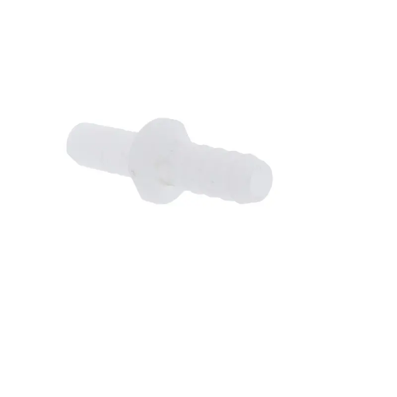 Kynar Pvdf 3/8" X 3/8" Tube Stem To Barb Connector 2