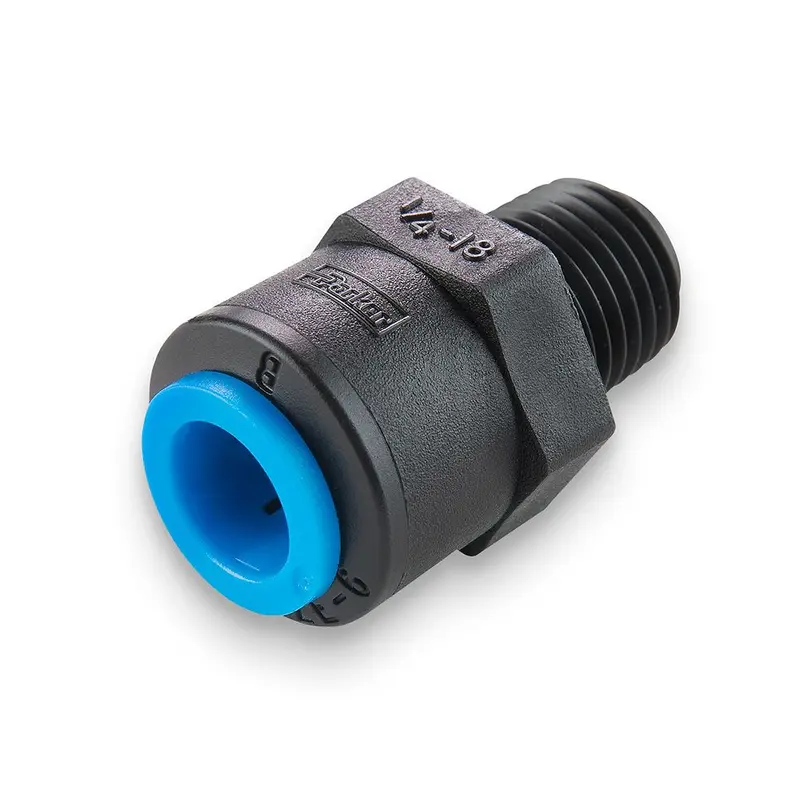 Kynar Pvdf Check Valve — 3/8" X 1/4" Mnpt, 1.5 Psi Crack Pressure 1