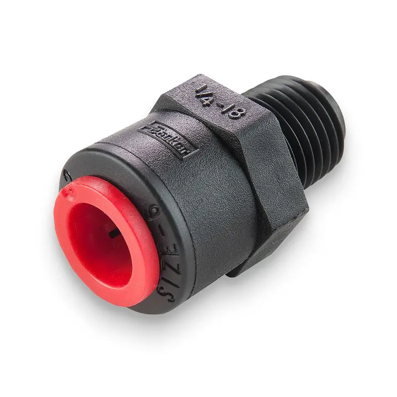 Kynar Pvdf Check Valve — 3/8" X 1/4" Mnpt, 3.0 Psi Crack Pressure 1