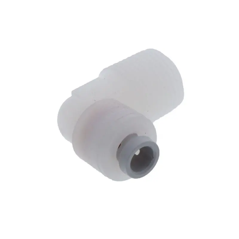 Kynar Pvdf Male Elbow Fitting – 1/4" × 3/8" Nptf 4