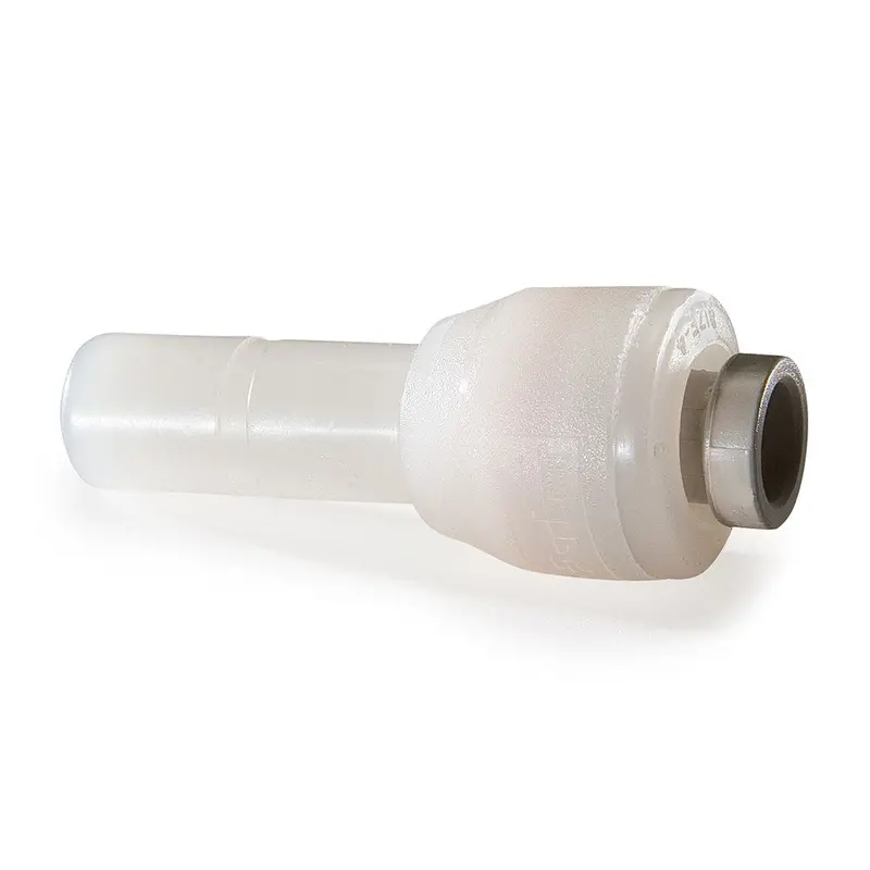 Kynar Pvdf Stem Connector — 1/4" To 3/8" Stem Size 1