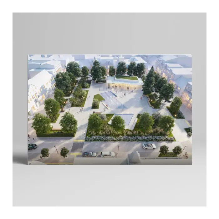 Landscape Canvas Art – Personalized Wide Image 1