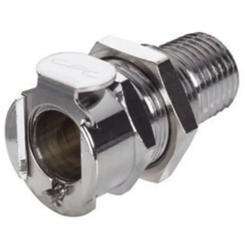 Lc15004 Panel-Mount Male Thread Coupling Body — 1/4-Inch Npt 1