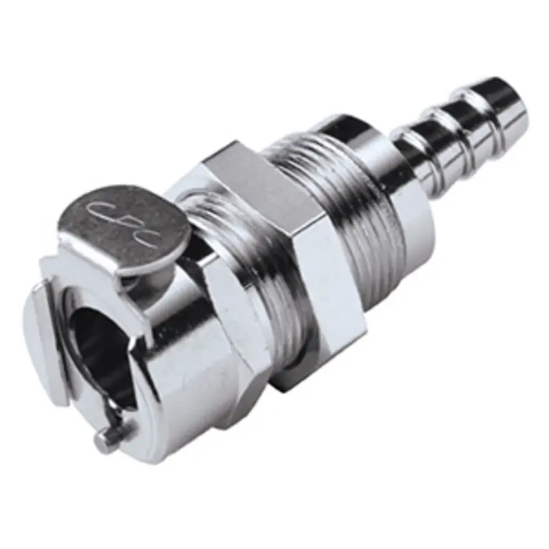 Lc16004 Panel-Mount Hose Barb Coupling Body — 1/4-Inch Id 1