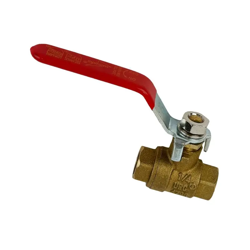 Lead-Free Brass Ball Valve – 1/4" Fpt × 1/4" Fpt 1