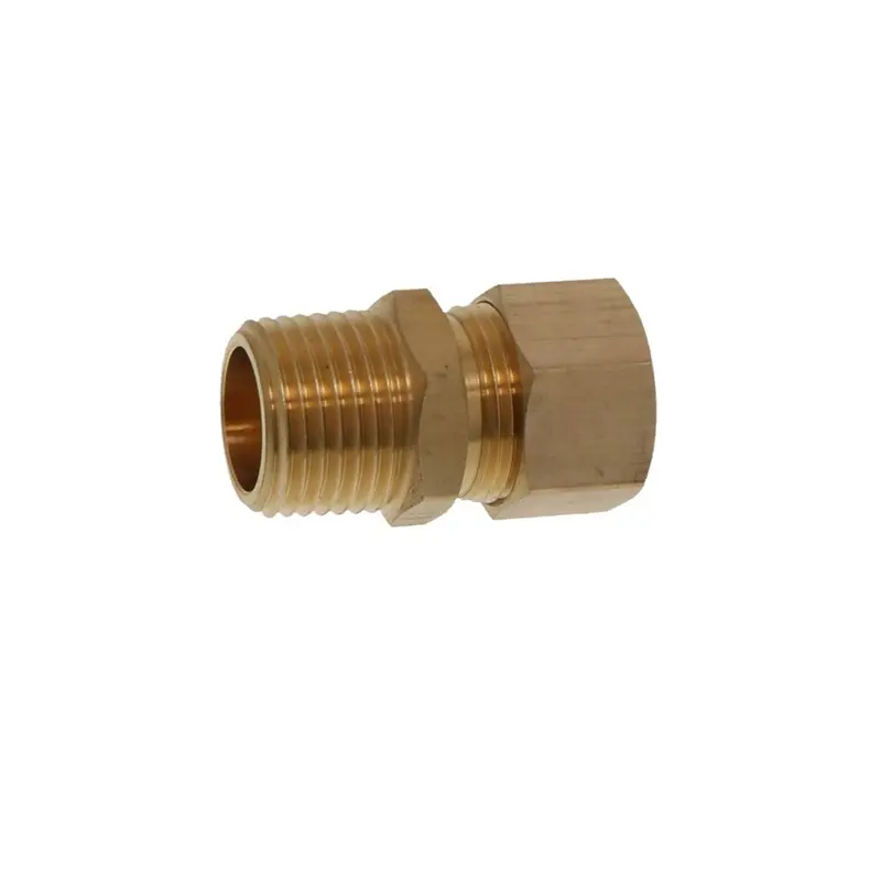 Lead-Free Brass Male Compression Fitting – 5/8" Comp × 1/2" Mpt 1
