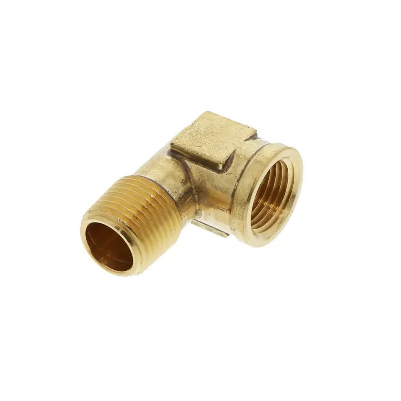Lead-Free Brass Street Elbow Fitting – 1/2" Female Pipe Thread (Fpt) To 1/2" Male Pipe Thread (Mpt) 1
