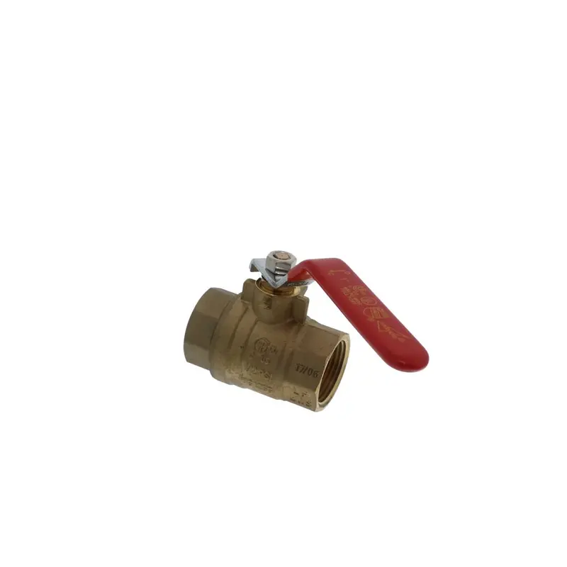 Lead-Free Full-Port Brass Ball Valve – 1 Inch Female National Pipe Thread 1