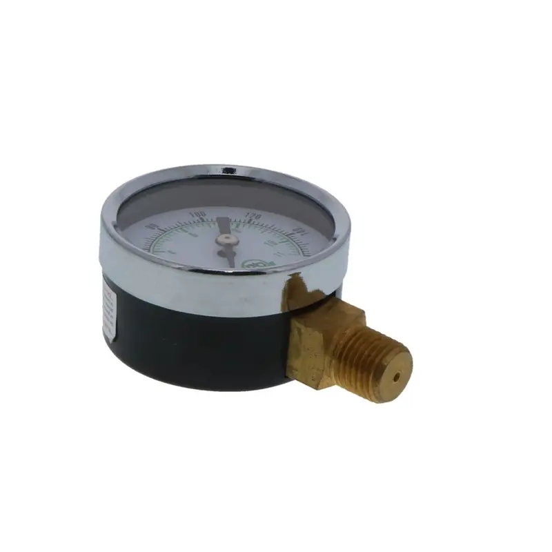 Lead-Free Lower-Mount Water Pressure Gauge — 0–160 Psi Range 1