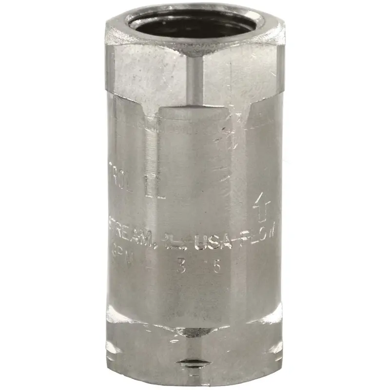 Lead-Free Nickel-Plated Brass Flow Restrictor – 3/8" Fpt X 3/8" Fpt, 0.5 Gpm Rating 1