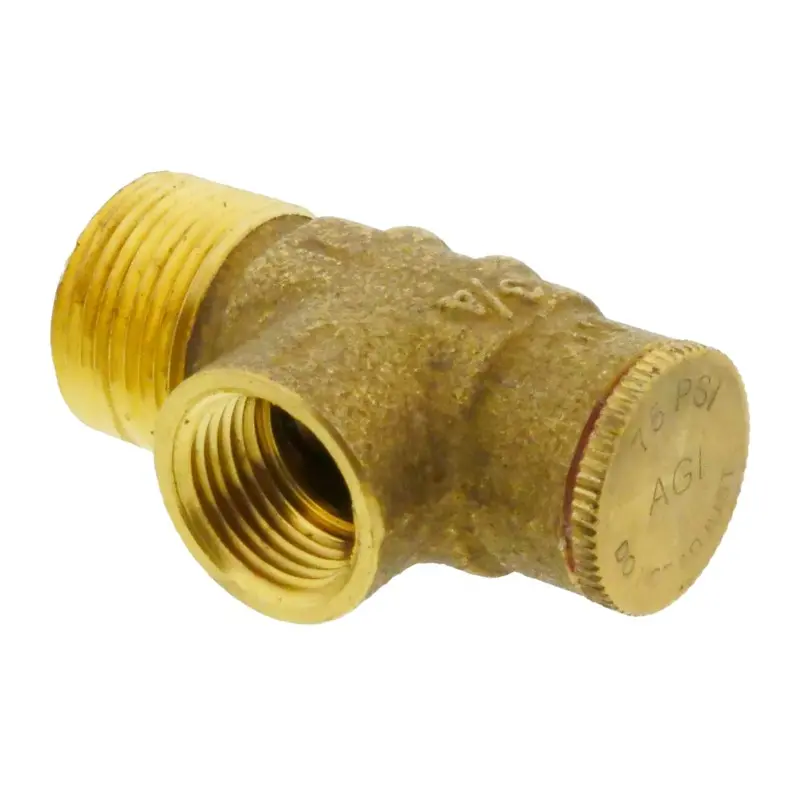 Lead-Free Pressure Relief Valve – 75 Psi Set Point, 3/4 Inch Mipt 1