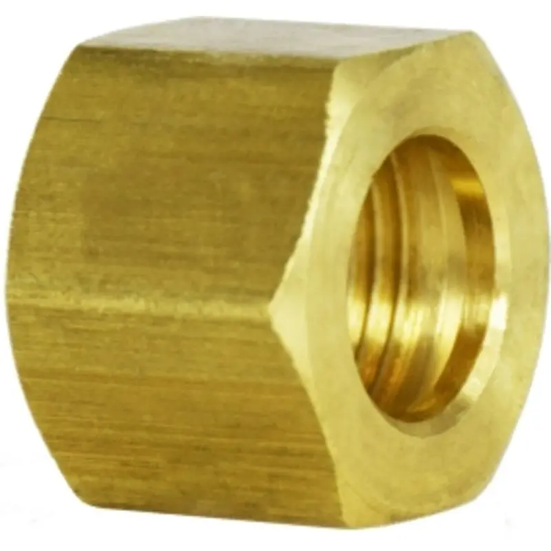Lf Brass 1/2" Hex Nut (Model 761) 1