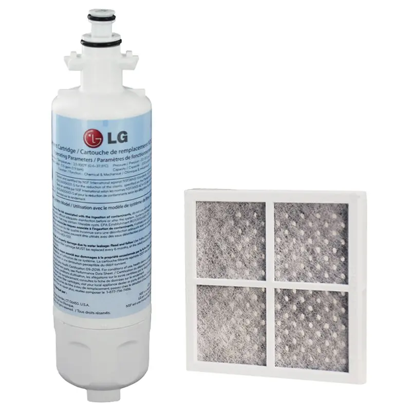 Lg Lt700P Refrigerator Water Filter And Lt120F Air Purifier Filter Combo Kit 1
