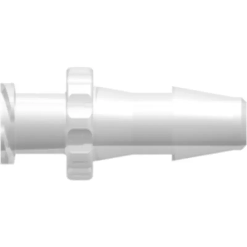 Linktech Animal-Free Polypropylene Female Luer To 200-Series Barb – Fits 3/16" (4.8Mm) Id Tubing 1